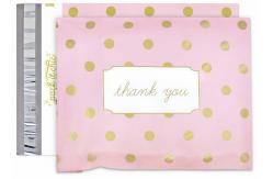 China Thank You Poly Mailer Envelope Plastic Custom Mailing Shipping Bags Self Seal supplier