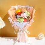 Soft Modern Handmade Soap Rose Bouquet Standard Size Festive Gift for Birthday Wedding Summer Holiday Decor for sale