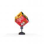 Durable Adaptable Outdoor Rotating LED Screen