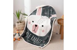 China Non Allergenic Machine Weaved Flannel Fleece Blanket Super Soft For Kids supplier