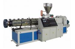 China SJZ Conical Twin Screw Extrusion Machine / Pvc Pipe Extrusion Line supplier
