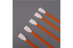 China Double Layered Industrial Computer Cleaning Wipes Cleanroom Polyester Swabs For Electronics Printers supplier