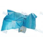 TUR Surgical Disposable Sterile Urology Drape / Lithotomy Drape With Aperture / Pouch for sale