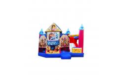 China Snow Pricess Combos Jumping Slide Children Fun Park Inflatable supplier