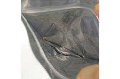 China MOPP Aluminum Foil Custom Standing Pouch Zipper Moisture Proof For Nuts supplier