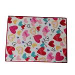 Customized Pattern Kitchen Mat Microfiber Dish Drying Mats 38x50cm