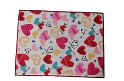 China Customized Pattern Kitchen Mat Microfiber Dish Drying Mats 38x50cm supplier
