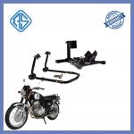 Steel Tube Motorcycle Wheel Lift Stands Trailer Paddock Rubber Mat for sale