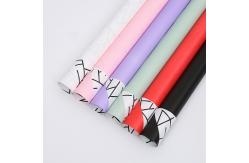 China Double Side Patterned Plastic Flower Florist Wrapping Paper 58cm*58cm supplier