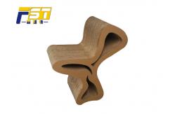 China Convenient Eco Chair Foldable Cardboard Furniture Multifunctional For Chain Stores supplier