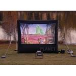 Commercial Inflatable Movie Screen 210 D Reinforced Oxford Material for sale