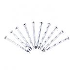 Concrete Steel Angular Spiral Shank Nails With Very High Shining for sale