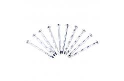 China Angular Spiral Zinc Galvanized Nails Customized Against Corrosion supplier