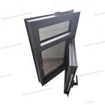 Exquisite Design Soundproof Broken Bridge Aluminum Sliding Window Heat Resistant for sale