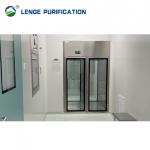 SUS304 Stainless Steel Two Door Static Pass Box For Transfering Goods for sale