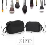 Wholesale Adult Mens Polyester Cosmetic Toiletry Bag Custom Washed Polyester Travel Toilet Bag For Men for sale