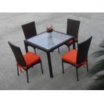 Rattan Garden Dining Sets , Wicker Outdoor Furniture Dining Sets for sale
