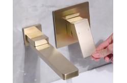 China Wall Mounted European Swing Wash ODM Concealed Basin Mixer supplier