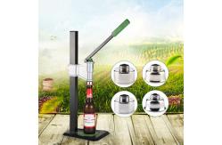 China Soft Drink Benchtop Bottle Capper , Kitchen Beer Bottle Crimper Long Lasting Metal supplier