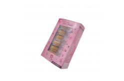 China Customized Paper Kraft Foldable Macaron Packaging Boxes For Macaron supplier