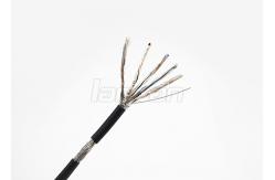 China Al Foil 4 Pairs 24AWG Cat7 Patch Cord FM-PE Insulation supplier
