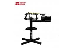 China Badminton Tennis Racquet Stringing Machine 6 Points Holding 240V supplier