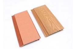 China Outdoor Fluted WPC Wall Panel Exterior Cladding Plastic Composite Wall Board supplier