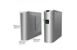 China Counter Sliding Swing Security Turnstile Gate Access Control System 40 Hours Working supplier