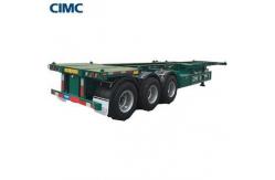 China High Quality Heavy Load Capacity Trailer Skeleton Parts Container Transportation supplier
