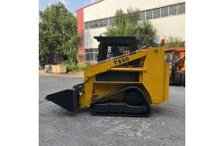 China Front Discharge Load and Unload Crawler Skid Steer Loader with 0.4cubic Bucket supplier
