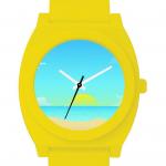 OEM ODM Supported Plastic Quartz Watch Easy To Clean Up For Festival Gift for sale