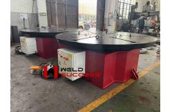 China 10t Welding Turntable With Hand Control Box Rotary With Fast Rotation Speed supplier