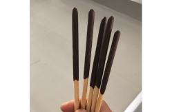 China Automatic Finger Biscuit Chocolate Coating Machine For Stick Biscuit Making supplier
