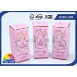Custom Printed Perfume Packaging Box , Recycled Paper Cosmetic Boxes Eco-friendly for sale