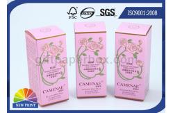China Custom Printed Perfume Packaging Box , Recycled Paper Cosmetic Boxes Eco-friendly supplier