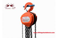 China Construction Manual Chain Block Hoist 10mm Lifting Device For Heavy Duty 3T supplier