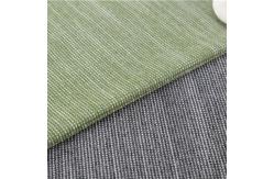 China Comfortable Black Stripe Fabric Mercerized Cotton Skin Friendly Texture supplier