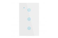 China Convenient Timer Single Pole 3 Gang Smart Switch No Neutral Required 10A supplier