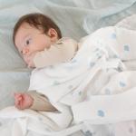 4-Pack Muslin Swaddle Blankets, Receiving Baby Blanket for Newborns