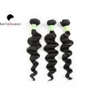 Grade 8A 3 bundles Brazilian Virgin Human Hair Loose Deep Wave Hair Weft For Girl for sale