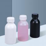Small Mouth Plastic HDPE High Density Polyethylene Bottles For Syrup Packaging for sale