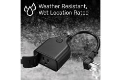 China Timer Function Equipped Outdoor Weather Resistant Smart Socket Plug IP54 supplier