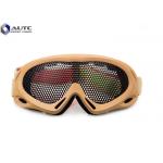 Strechable Tactical Military Goggles , Tactical Shooting Glasses Air Ventilation for sale