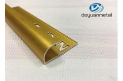 China ISO9001 Durable Carpet Aluminium Edge Trim Profiles 1.0mm Flooring Accessories supplier