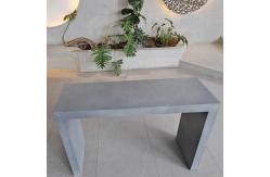 China Outdoor GRC Concrete Table Chair Bench Irregular Shape Garden Furniture Set supplier