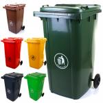 360L Restaurant Kitchen Industrial Different Types Foot Pedal Outdoor Plastic Dustbins for sale