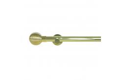 China Multi Layer Ball Finial Pipe Curtain Rods Custom Anti Copper supplier