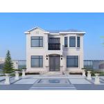 Prefab Light Gauge Steel Frame House / Prefabricated Modular Luxury Villa for sale