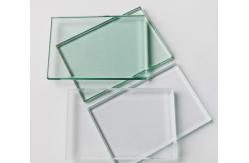 China 2mm Low Iron Tempered Glass High Light Transmittance /High Transparency Super/Ultra Clear supplier