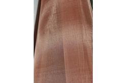 China RF Window EMF Shielding Pure Copper Mesh Wire Screen Fabric 0.27mm supplier
